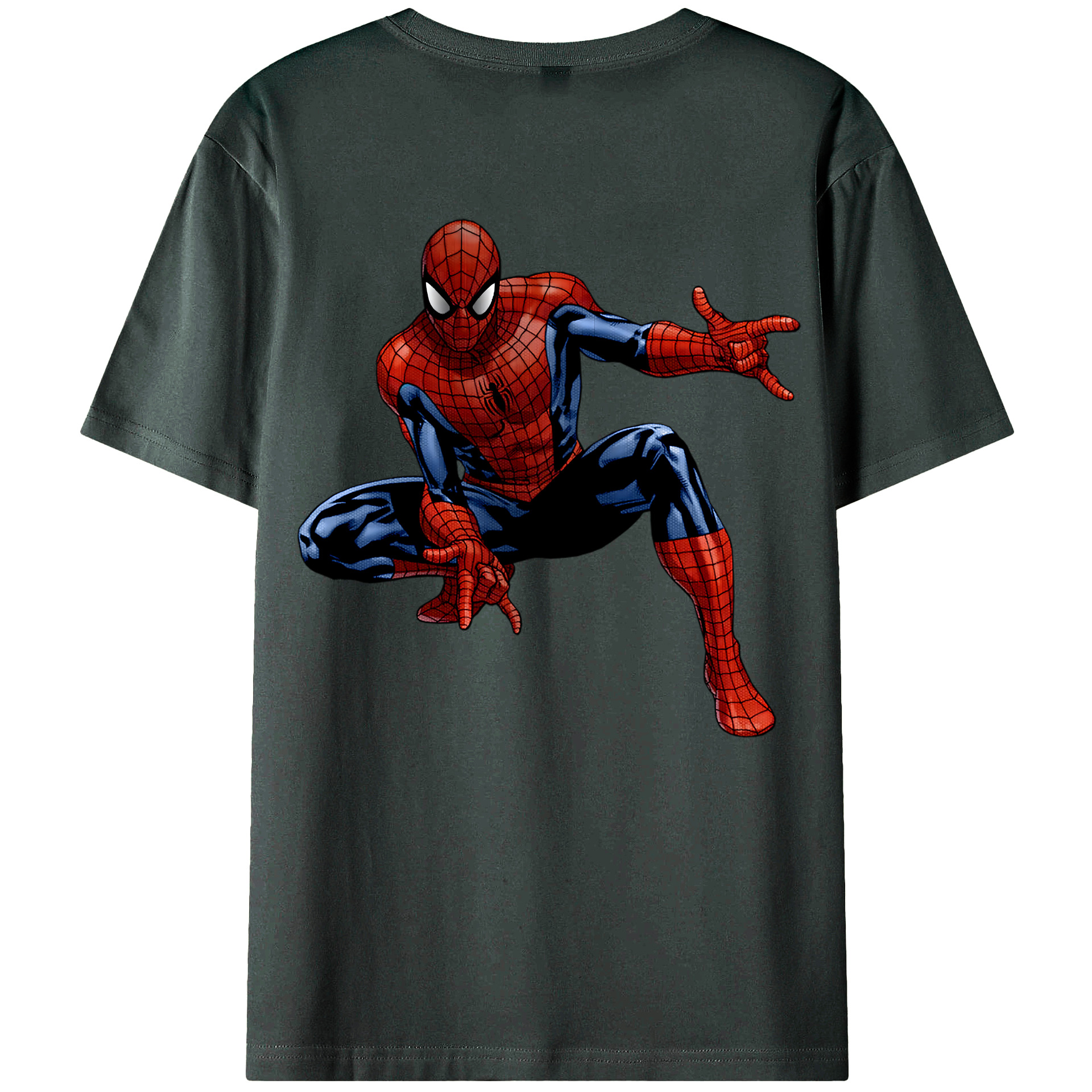 （画像用） アベンジャーズ The Avengers 綿100％ メンズ半袖Tシャツ（バックプリント） 通気性